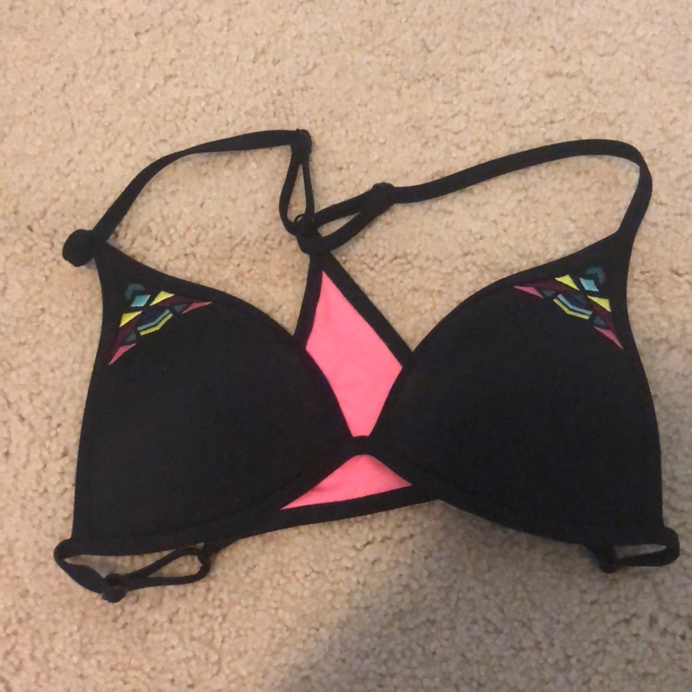 Victoria’s Secret Pink Triangle Tribal Bikini Top